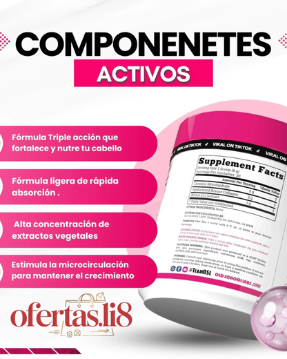 CREATINA CON MONOHIDRATO PARA MUJER - TONIFICA TU CUERPO SIN INFLARTE