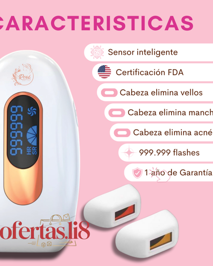 Depiladora Láser en casa Lummia IPL Pro