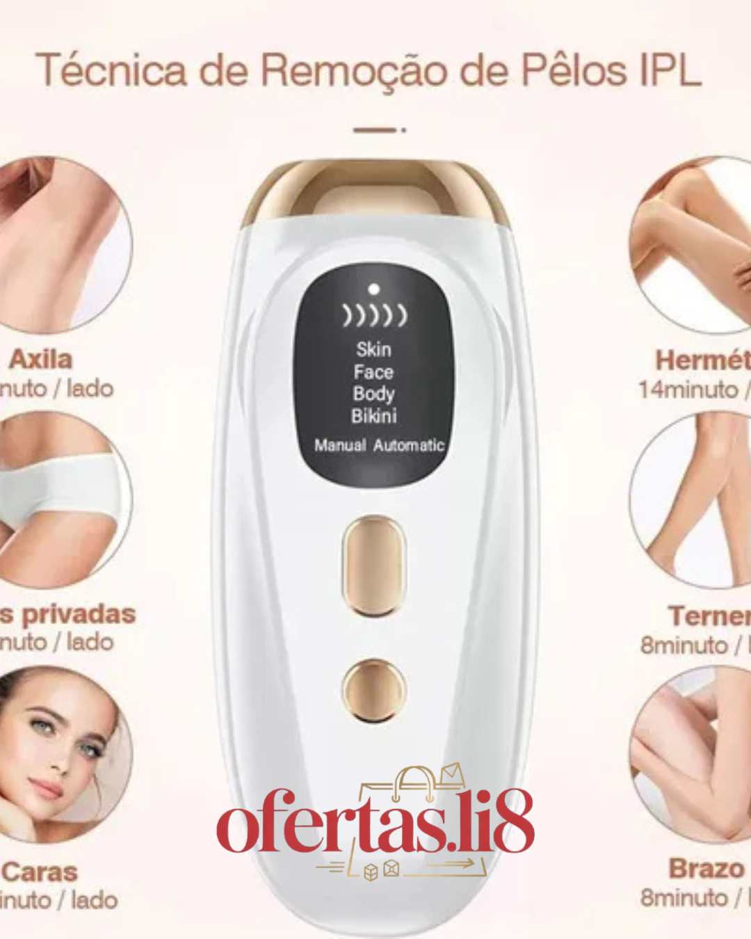 Depiladora Láser en casa Lummia IPL Pro